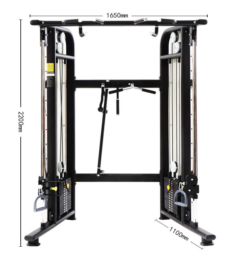 KingsBox Dual Crossover Machine 2.0 | Multi-Functional Gym Strength Trainer