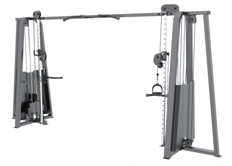 Commercial Cable Crossover Pin Loaded Machine - Kingkong Fitness