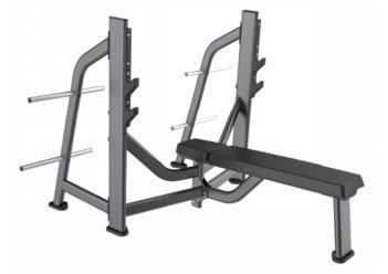 Commercial Olympic Bench with Plate Storage - Kingkong Fitness