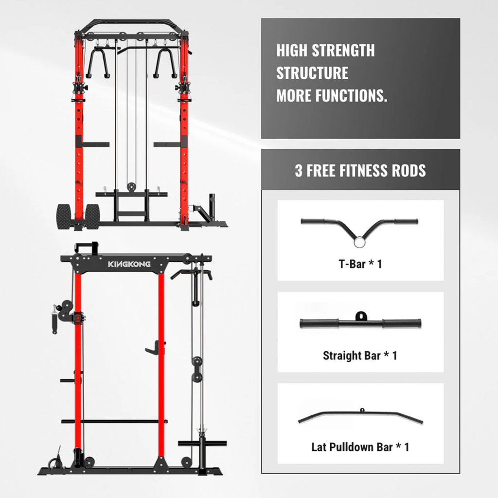 KingKong Power Rack ALL - IN - ONE PR2000 (new series) - Kingkong Fitness