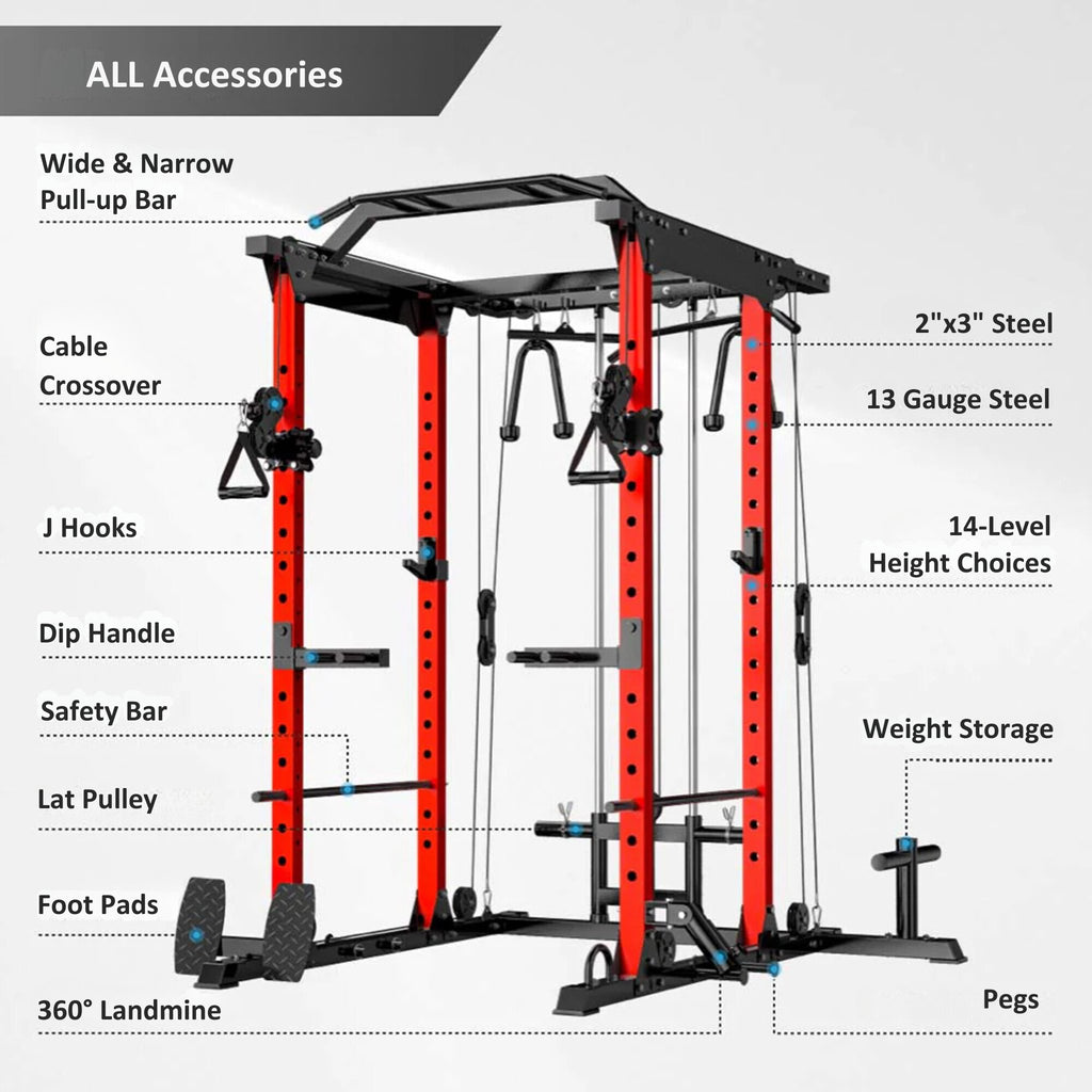 KingKong Power Rack ALL - IN - ONE PR2000 (new series) Pre - order - Kingkong Fitness