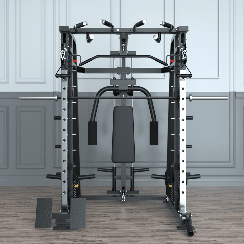 Premium Smith Machine Functional Trainer Pin Loaded - USA KING Series - Kingkong Fitness