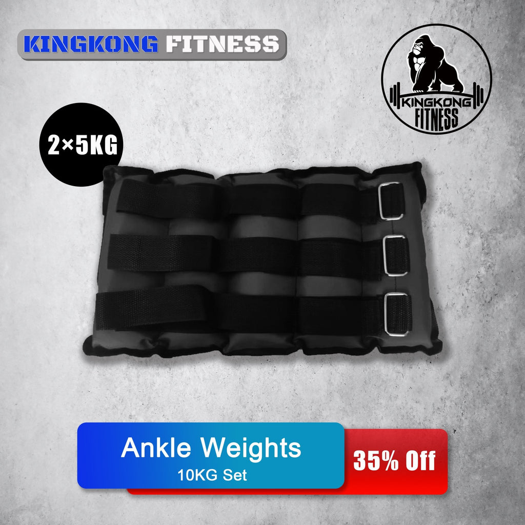 Adjustable Ankle Weights -10KG I IN STOCK - Kingkong Fitness