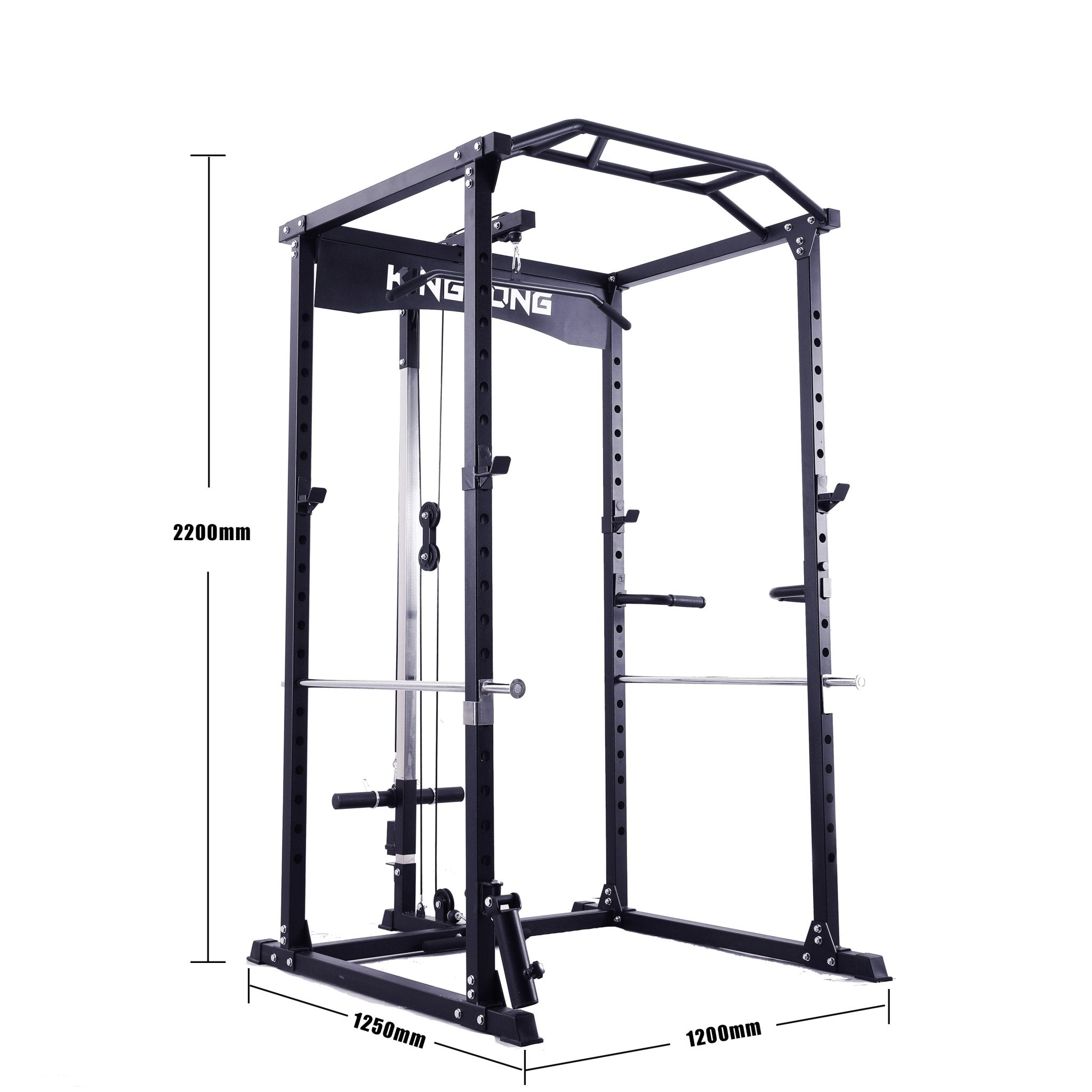 Power Rack Package Delux Power Rack Package - Color 150kg - Adjustable Bench & 700LB Olym