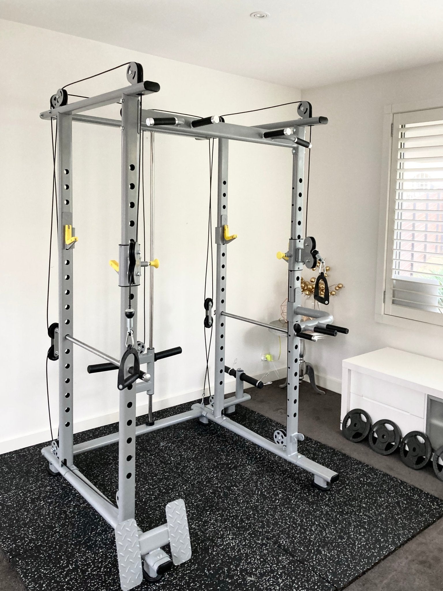 Luxury Commercial Grade Power Rack All-in-one