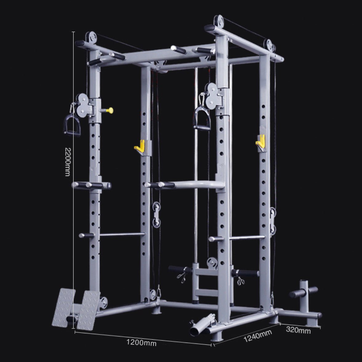 Luxury Commercial Grade Power Rack All-in-one