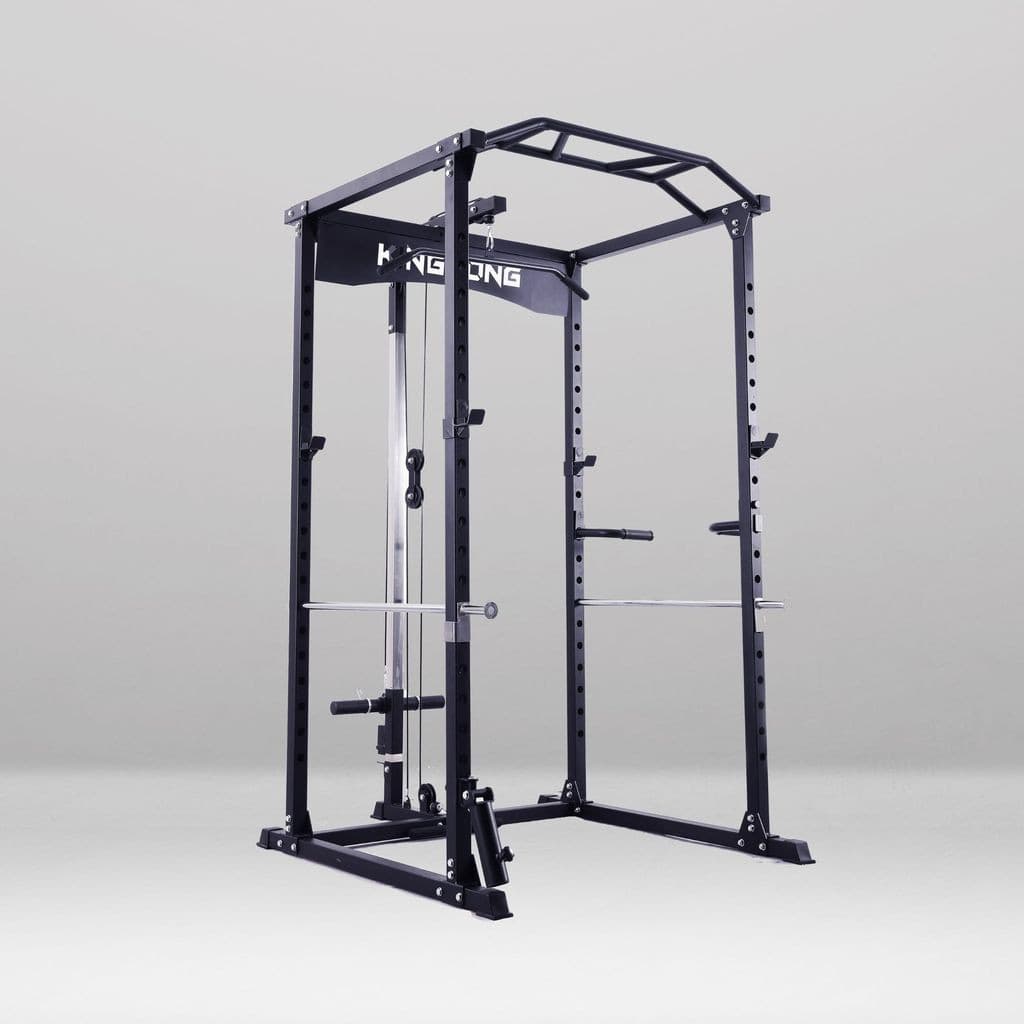 Power Rack Package - 150kg - Adjustable Bench & 1500LB Olympic Bar I IN STOCK - Kingkong Fitness