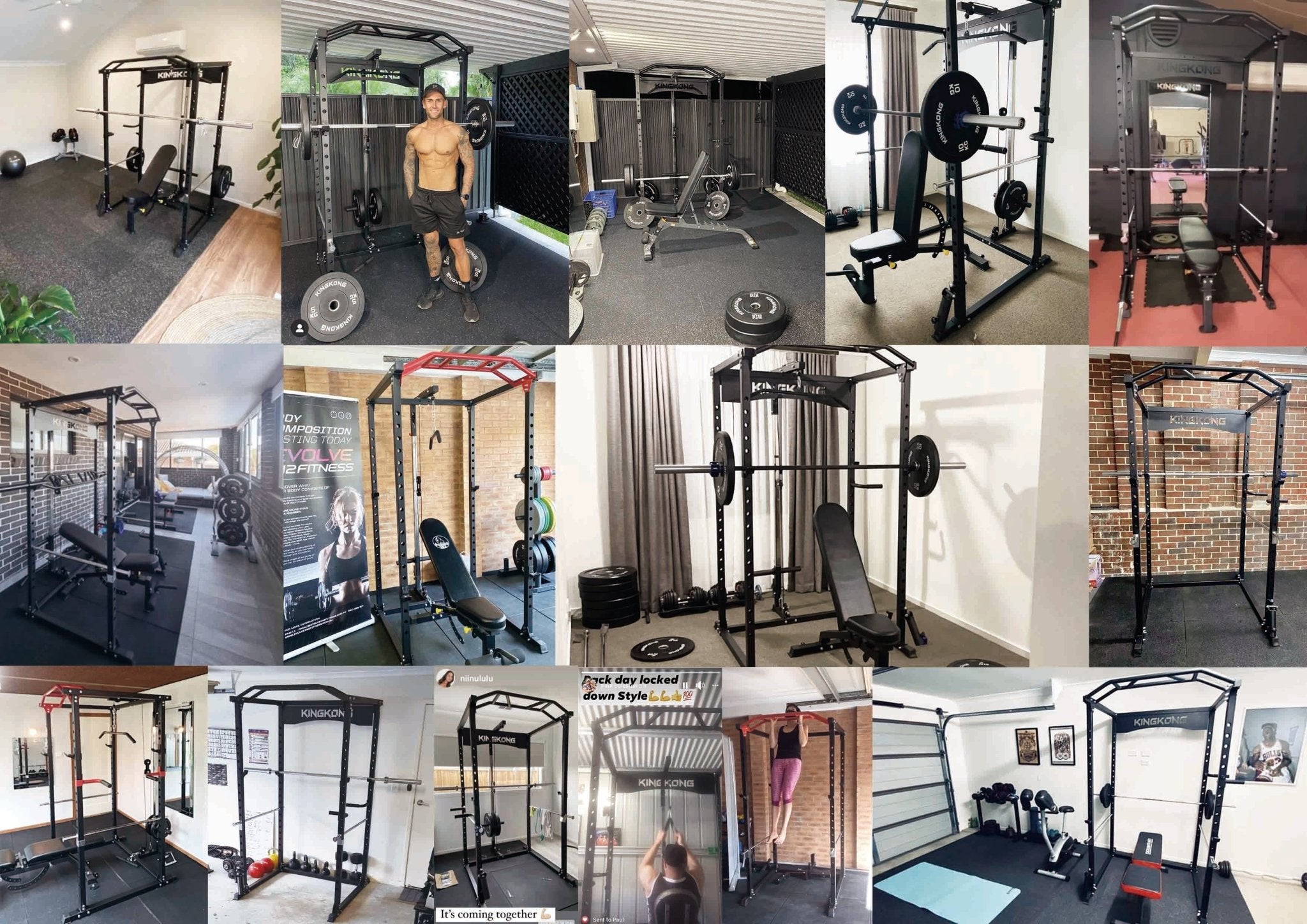 Power Rack Package Power Rack Package - 150kg - Adjustable Bench & 700LB Olympic Bar